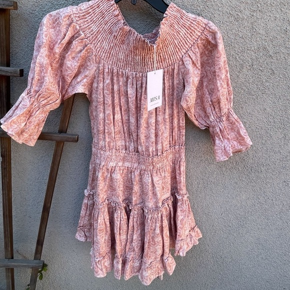 Misa Darla Mini Dress in Washed Tile NWT! New with Tags! - Picture 5 of 16